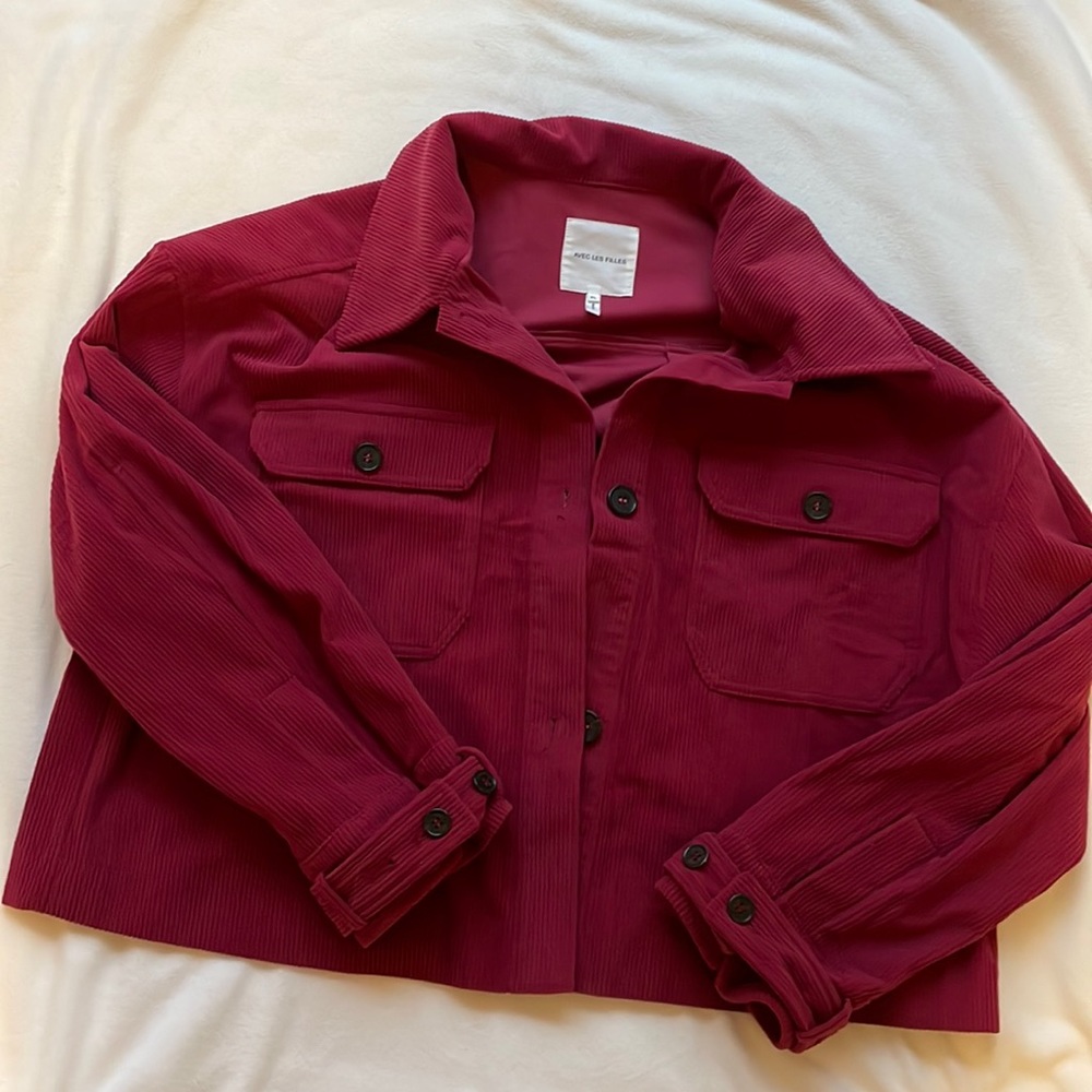 Suede Ribbed Shacket